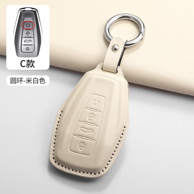 Car Remote Key Case Cover Shell For Geely Coolray X6 Atlas Monjaro Tugella Geometry C Emgrand Global Kulrey Hawk GX7 Okavango