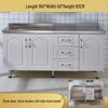 Economical Stainless Steel Kitchen Cabinet for Rental Homes