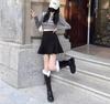 2025 New High-Waisted A-Line Fishtail Midi Skirt for Autumn and Winter
