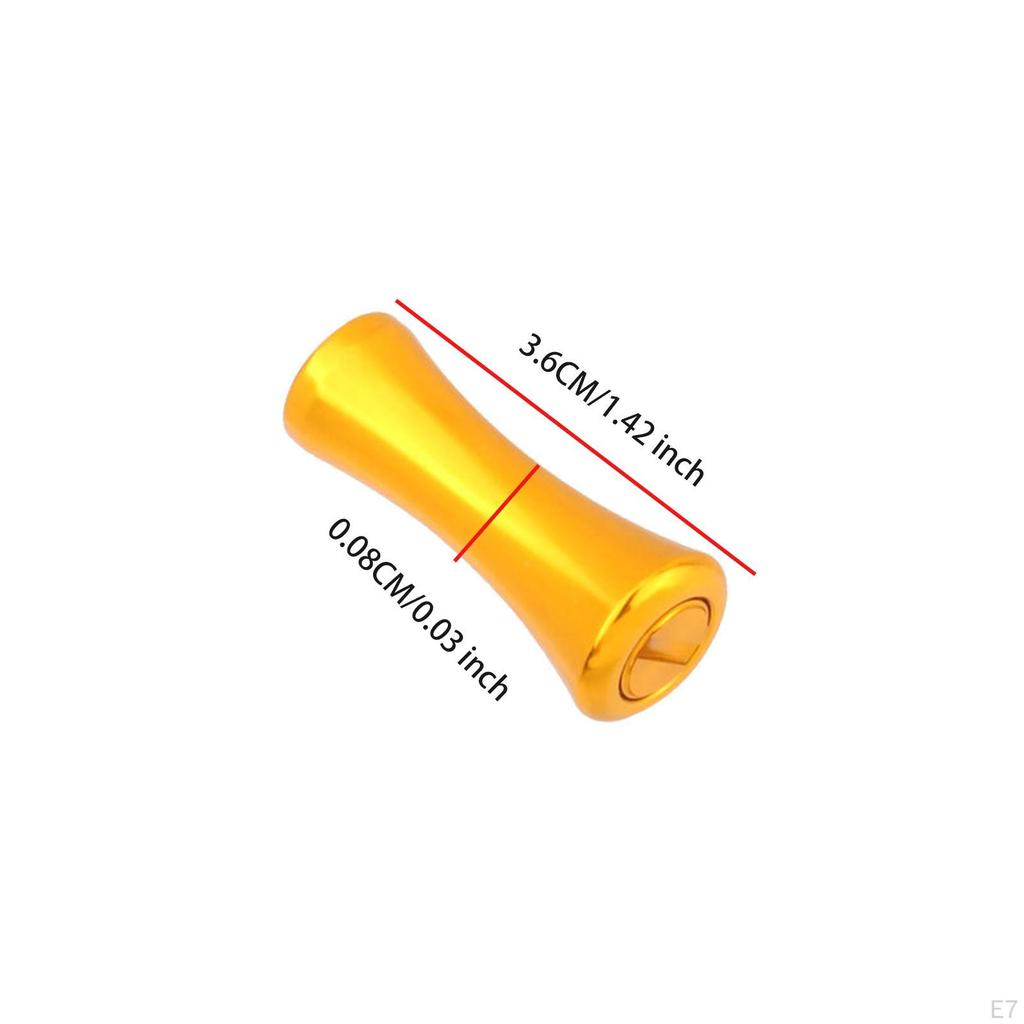 Fishing Reel Handle Knob Aluminum Alloy Lightweight Repair, Sturdy Spare Part Accessory Practical