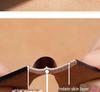 Men's Genuine Leather Extra-Long Black Plus Size Belt