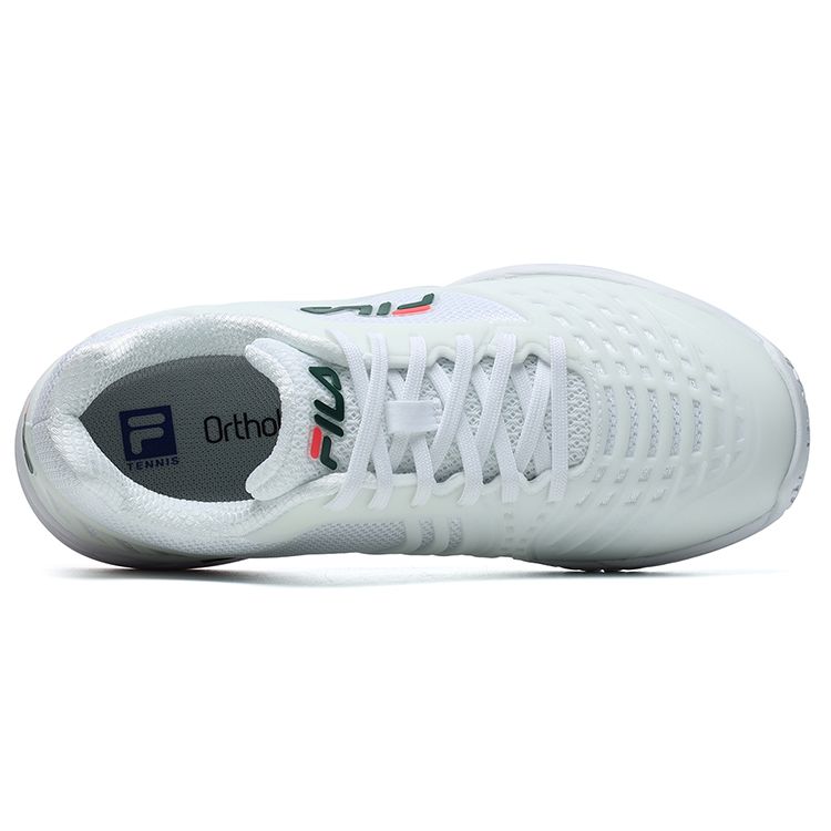Fila Heritage-FHT Athletics Classic Retro Fabric Low-Top Training Running Shoes Women Sneaker Cloud-White A12W122303FWT