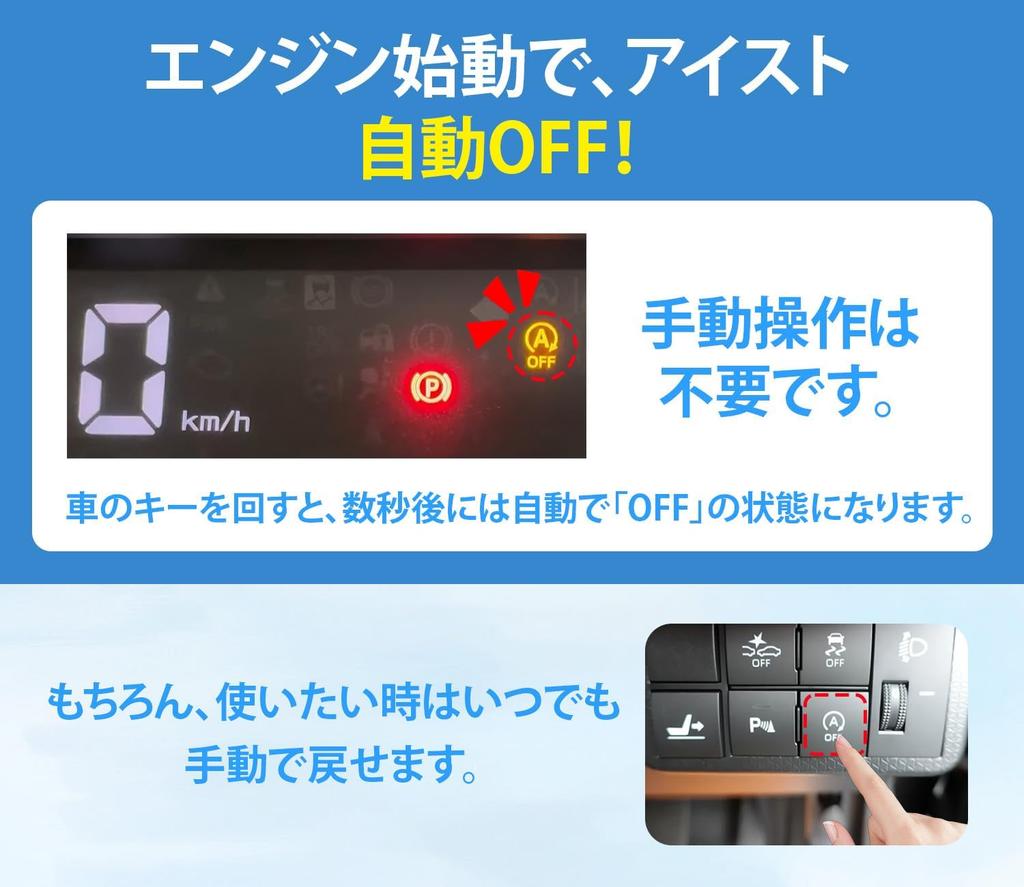 Idling Stop Canceller for Daihatsu Tanto/Subaru Chiffon (LA650S/LA660S) Complete Coupler