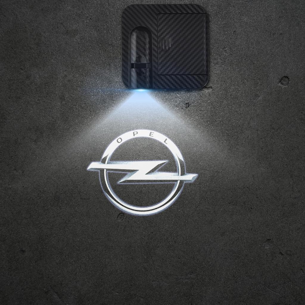 1/2 Stück VXR Auto Tür Willkommensleuchten Laser Projektor Logo Drahtlose Erkennung für Vauxhall Opel Zafira Signum Corsa Maloo Insignia