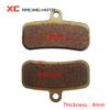 1 Pair Motorcycle Electric Dirt Pit Bike Front and Rear Silent Brake Pads Disc Brake Pads for Sur Ron Sur-Ron Surron Light