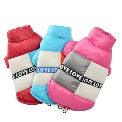 Wasserdichter Welpen-Pullover Winter-Hundemantel Haustierkleidung für kleine mittelgroße Hunde Katzen Jacke Modebekleidung Haustierbedarf Yorkshire