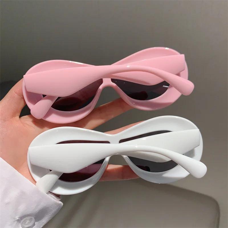 Nowe Modne Damskie Okulary Przeciwsłoneczne Kocie Oko Urocze Kolory Cukierkowe Damskie Okulary Przeciwsłoneczne Zabawny Trend Okulary Imprezowe Y2K Spice Girls