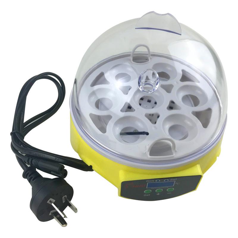 

Compact 7-Egg Incubator for Quail and Pigeon - Ideal for Household Bird Hatching