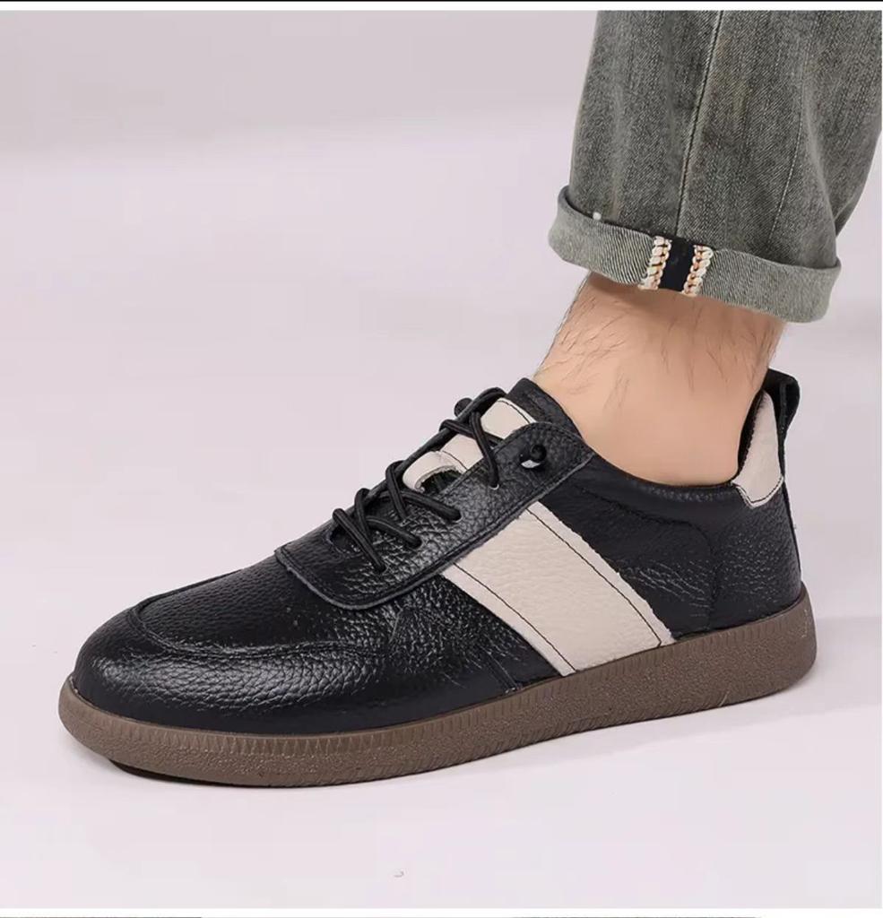 Spring Autumn Mens Sneakers Lace-Up Men's Vulcanize Shoes Male Breathable Skate Shoes Comfortable Outdoor Male Shoes