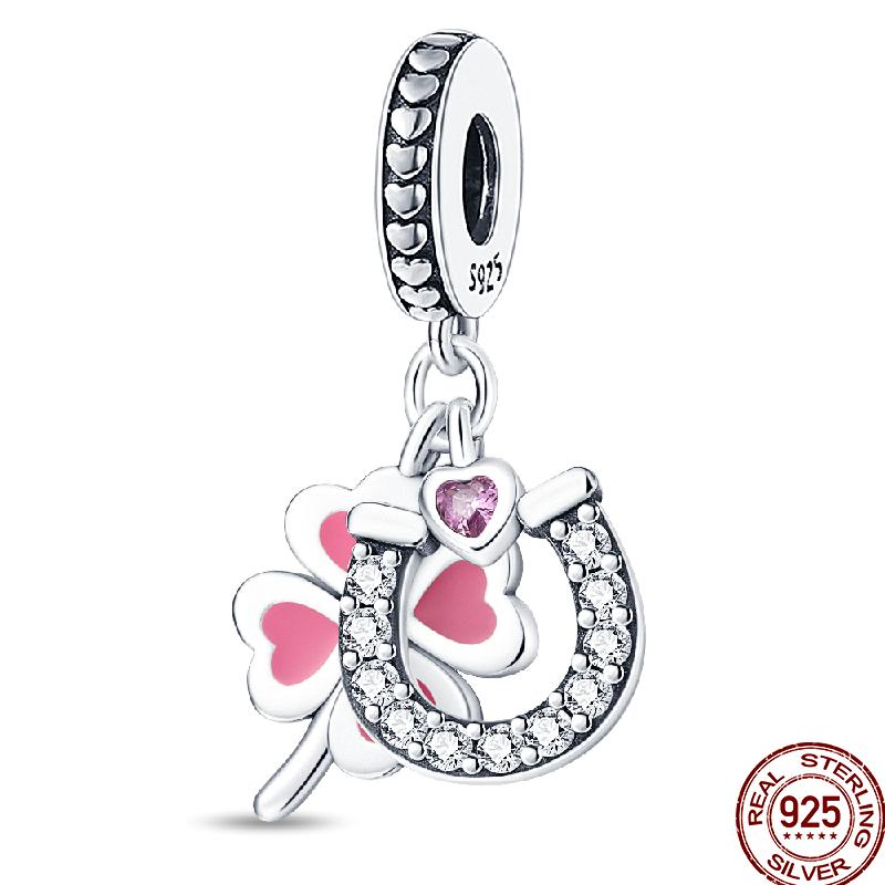 New Copper Lipstick High Heels Cosmetics Exquisite Fashion Beaded Beads Suitable For Pan Original Bracelet Diy