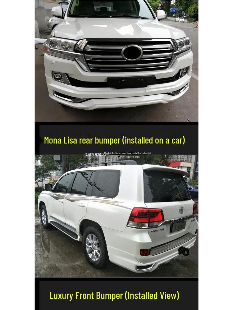 Toyota Land Cruiser 2016-2021 Front & Rear Body Kit for LC200 Bumper Modification