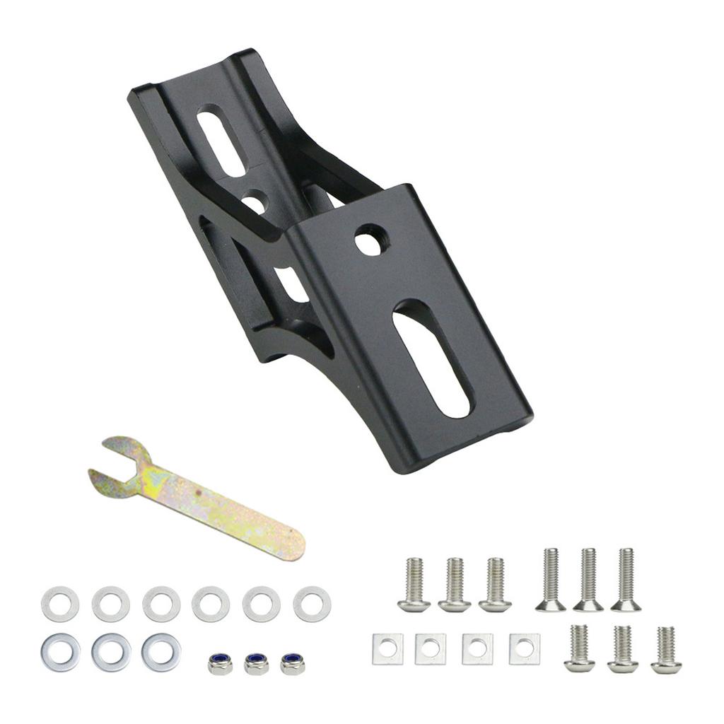 Front Carrier Block for Brompton Cline Folding Bicycles Upgrade Aluminum Pig Nose Adapter Height Adjustable Seat Post