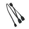 5V 3 Pin ARGB Extension Splitter Cable 5V 1 Female to 3 Male 3 Pin ARGB Adapter Cable For Computer ARGB Synchronization