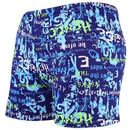 Men Sexy Print Swimming Trunks Surf Board Boxer Swimwear Beachwear Summer Shorts