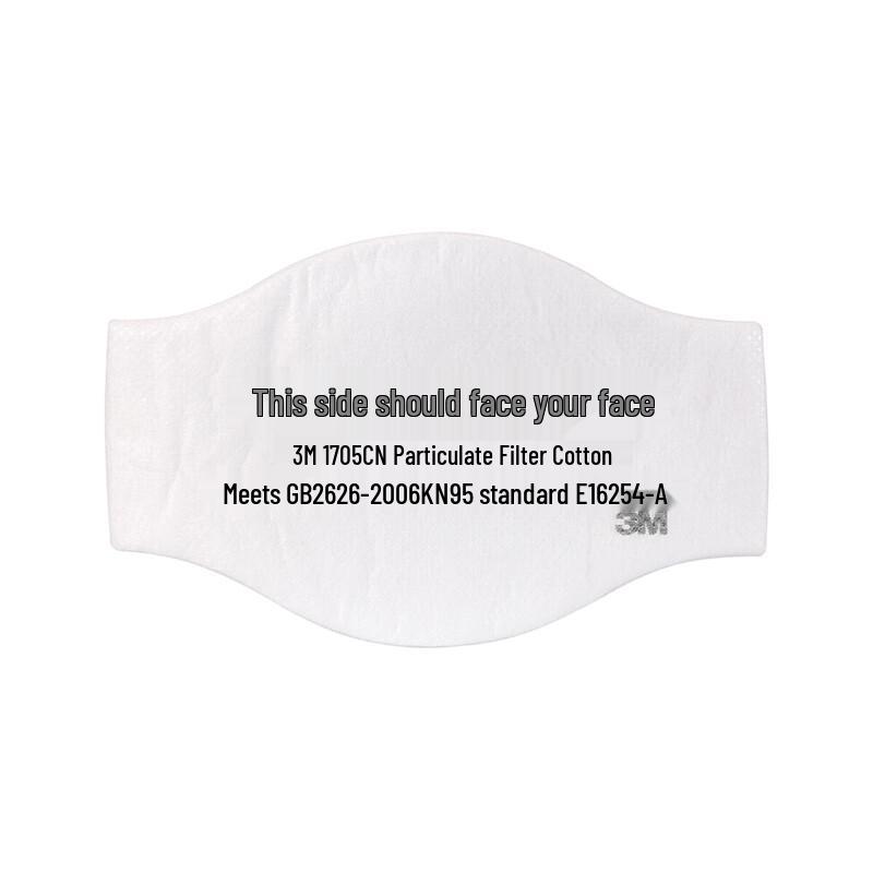 3M 1705CN KN95 Anti-Particulate Filter Cotton Pads