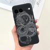 Für Google Pixel 7 Pro Hülle Weiche Silikon Handyhülle Für Pixel7 Google 7Pro Stoßfänger Niedliche Mode Cartoon Hülle Katze Mond Nacht Tasche