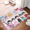 Japanese Sakura Flowers Cherry Blossoms Doormat Mat Anti-Slip  Bath Kitchen Bedroom Rug Carpet 40*60cm