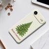 For iPhone 17 Air Case Christmas Tree Pattern Printing Straight Edge TPU Phone Back Cover