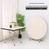 Compact Foldable Round Dining Table for 4 - Ideal for Small Apartments