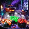 Halloween Evil Bubble Pot Decoration Horror Eyeball Witch Pot Halloween Fireplace Table Decoration