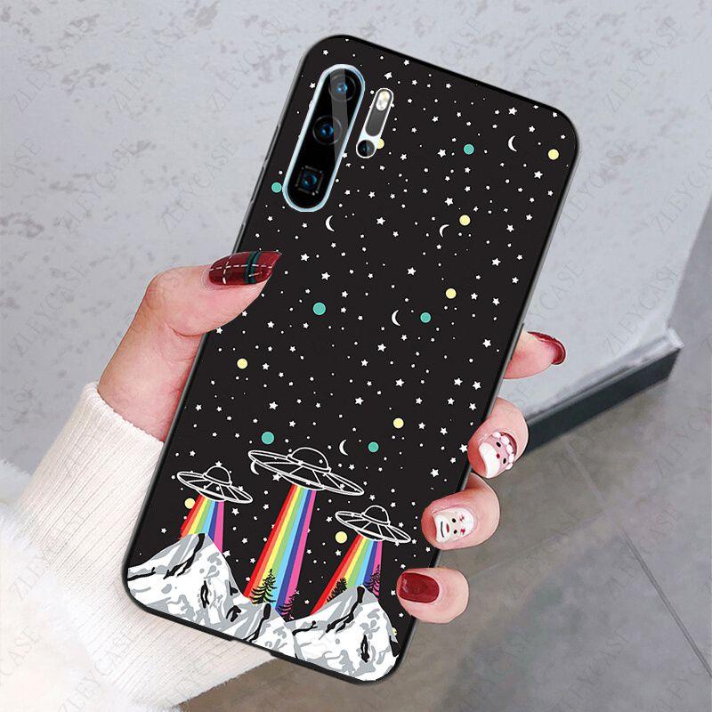 Mimozemský vesmír Kryt na telefon Skořepina Pro huawei p30lite p30pro p20lite p40lite p10plus psmart mate20lite p40pro Mobilní pouzdra