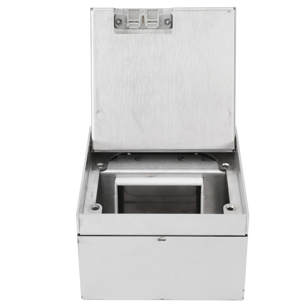 Recessed Flat Hidden Socket Kit Professional American Style Stainless Steel Waterproof Floor