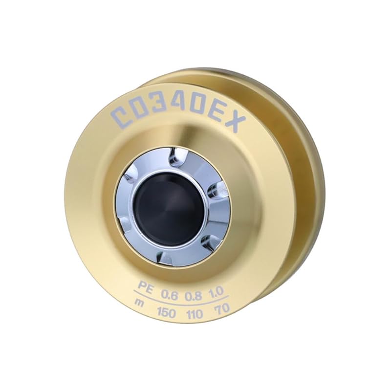 

Avail cd340ex_cgld for cardinal 3 aluminum spool CD340EX champagne gold
