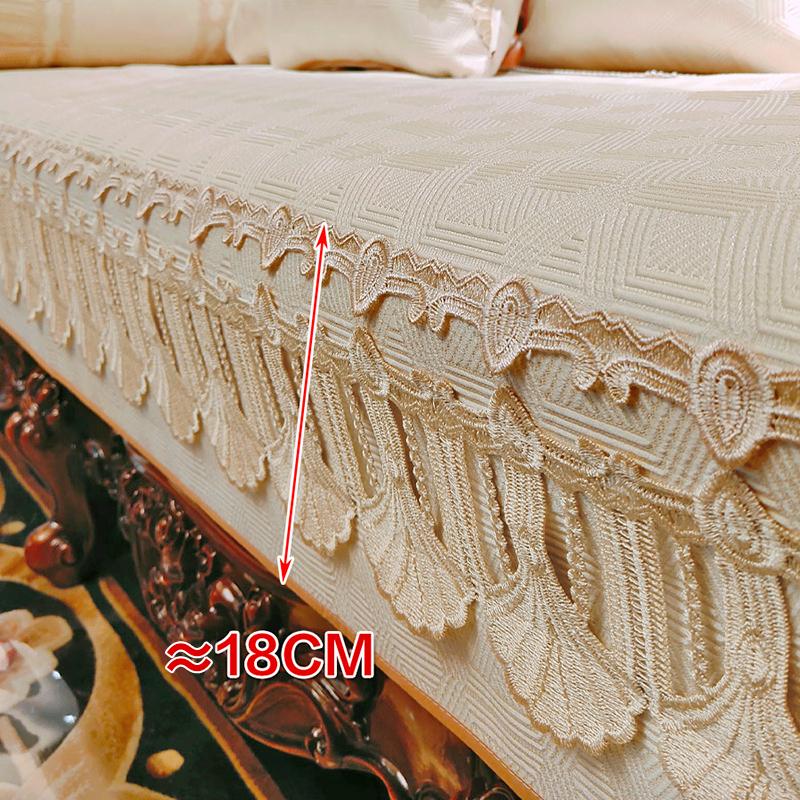 Cuscino per Divano Europeo di Lusso Antiscivolo Copridivano Decorazione Soggiorno Copridivano Arredamento Casa Universale Copridivano per Tutte le Stagioni