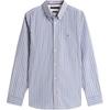 Casual Versatile Slim Fit Striped Long Sleeve Shirt Men Shirts XM05661-DCC