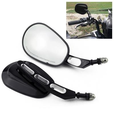 Motorcycle Rearview Rear View Mirrors Glass Back Side Mirror Bike for Harley Davidson XL883 1200 48 Motorcycle Most 8mm