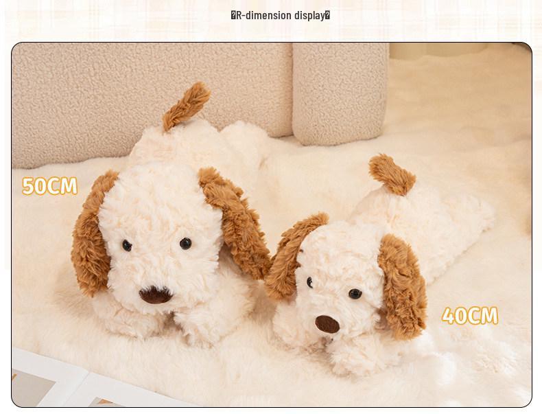 Lying Lazy Dog Plush Toy - Cute & Trendy Comfort Gift for Kids