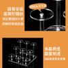 Acrylic Staircase Display Rack Doll Cosmetics Jewelry Display Stands Multi Functional Bedroom Bathroom Desktop Storage Rack