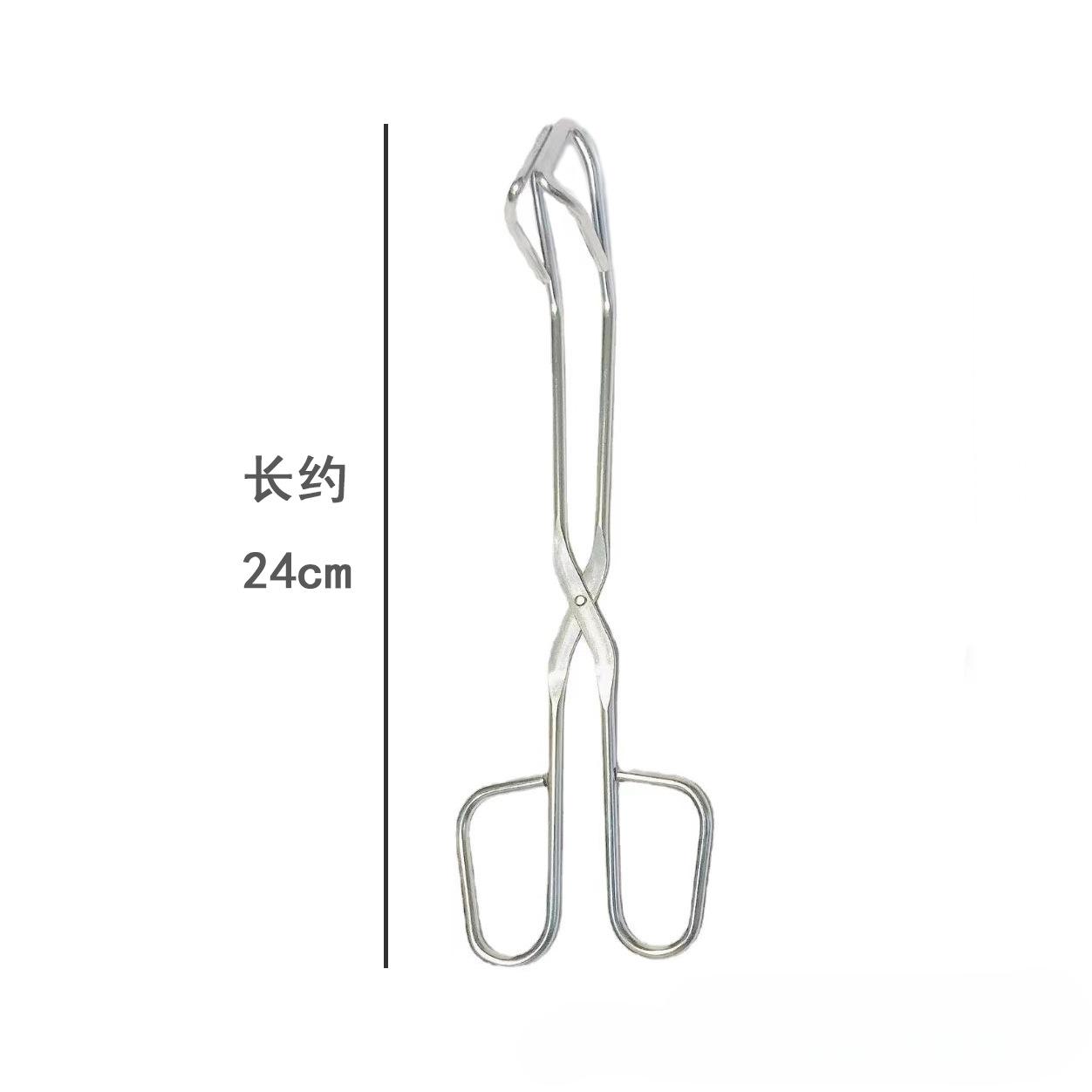 

Stainless steel triangle bread food clip kitchen clip barbecue clip for hot steaks