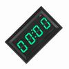 LED Elektronische Digital Leuchtende Auto Uhr Uhr Zubehör Dekoration (Grün)