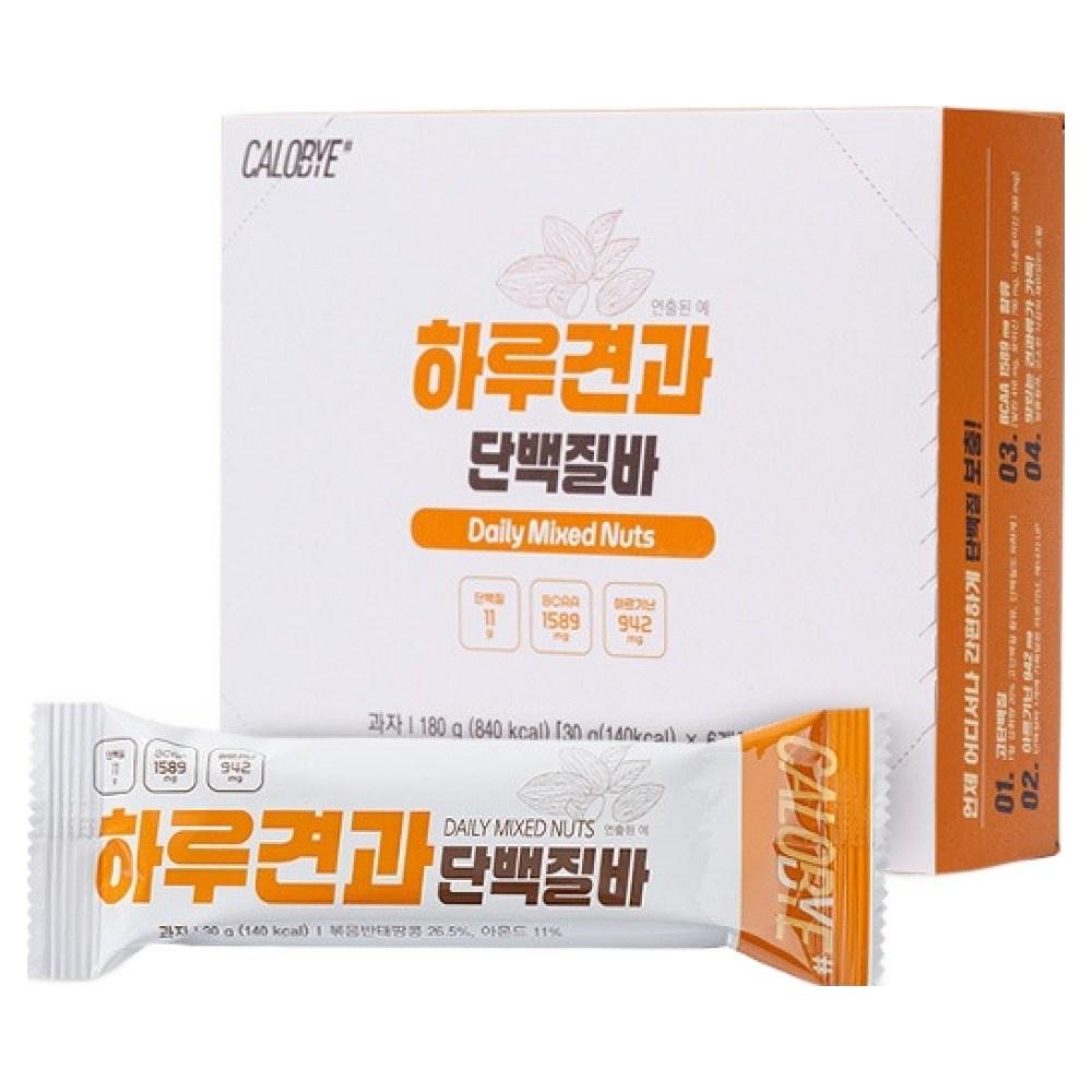 Calobai Daily Nut Protein Bar 6p 180g 1 pcs Ingredients: may be subject to change at the manufacturer’s discretion. For the | 180g 1 pcs