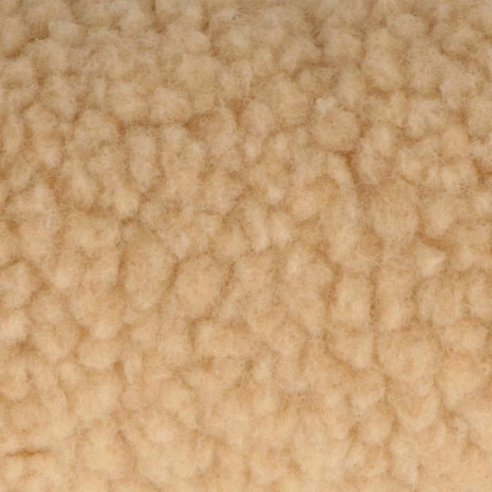 Rouleau de tissu - ARTEMIO - Effet laine de mouton - Gingembre - 30 cm x 1 m