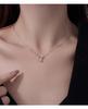 Banyan Tree S925 Silver Mobius Pendant Necklace - Light Luxury, Niche Ins Cold Style Clavicle Chain