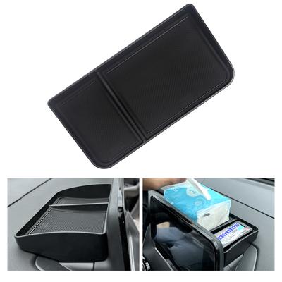 Car Dashboard Tray for Nissan Sentra 2020-2022 Center Console Hidden Storage Box Behind Display Screen Accessories
