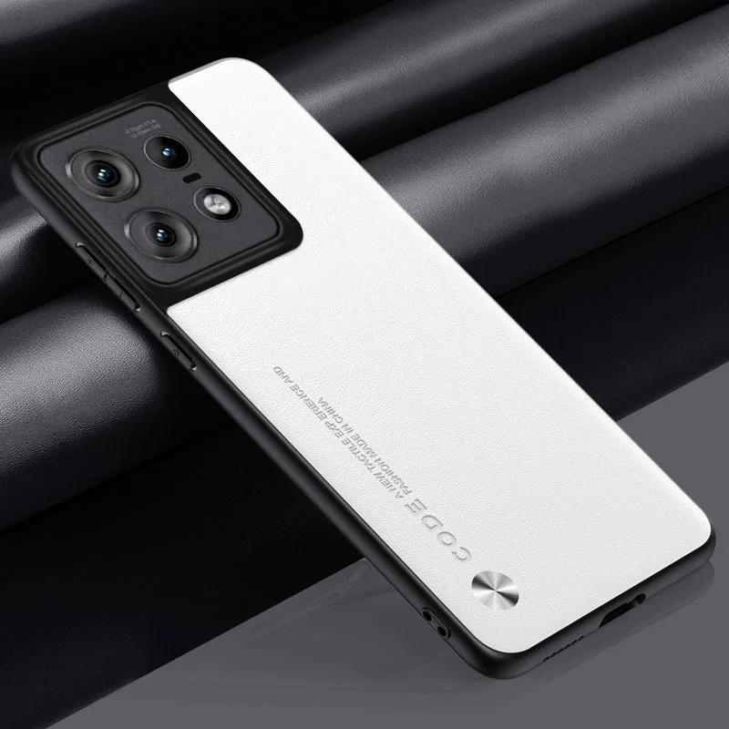 Luxury PU Leather Case for Motorola Edge 50 60Pro Ultra Neo Shockproof Silicone Phone Case for Moto Edge 70 60 Fusion Back Cover