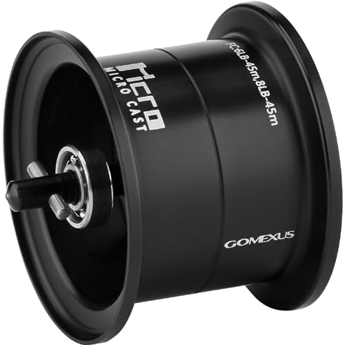 

Gomexus OD-BFS Spool, 22 Aldebaran BFS Dedicated Spool, Made of Super Duralumin, Ultra Lightweight (4g), Ideal for Finesse Fishing, Compatible with 1g