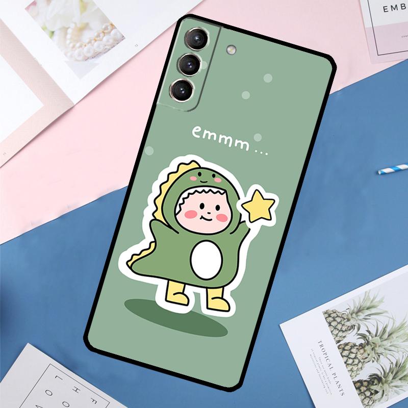 green aesthetic Case For Samsung Galaxy S25 Ultra S24 S23 S22 S21 Ultra S9 S10 Plus S23 FE S25 FE Back Cover