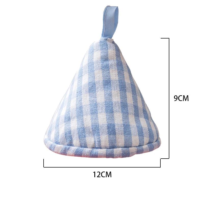 1PC Cute Cartoon Oven Mitts Triangle  Cotton Baking Insulation Microwave Heat Resistant Non-slip Gloves Handschoen Hand Clip