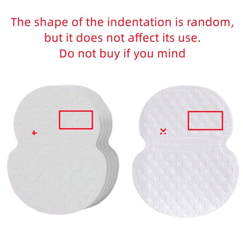 30/50/100pcs Summer Sweat Pads Deodorants Underarm Anti Perspiration Sweat Pads Disposable Armpit Absorb Useful Shield Pads