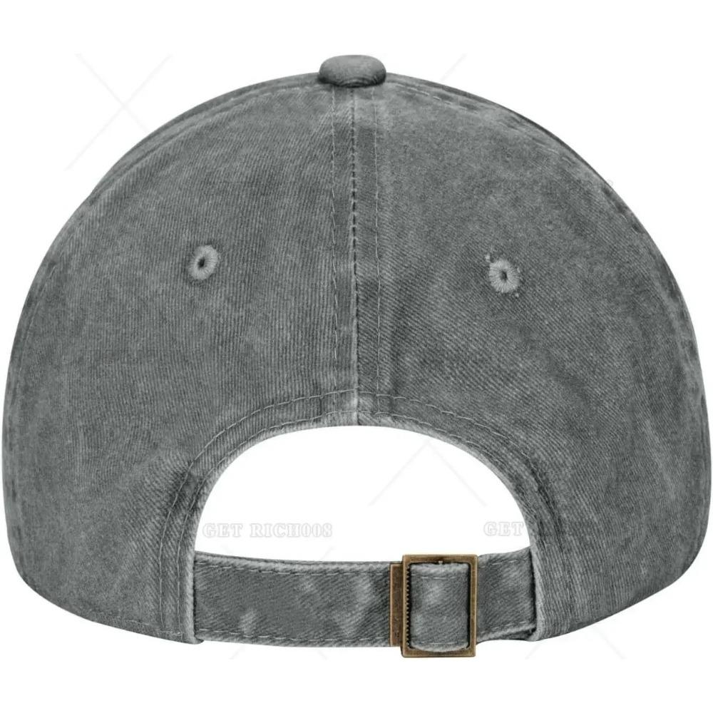 I Love New York Denim Baseball Cap Cotton Washed Adjustable Unisex Cool Dad Hat Sports Outdoor Cowboy Hat One Size
