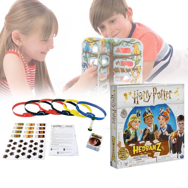 Family Teaching English Game Guess Who I Am Hedbanz Game Children Cards Toys