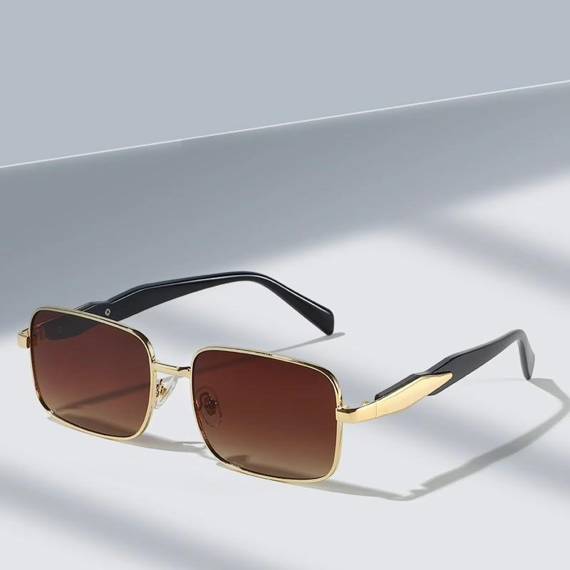 New Vintage Square Sunglasses Women Men Brand Rectangle Sun Glasses Female Oval Eyewear  for Male Female Eyeglasses