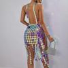 Sexy Sequin Backless Nightclub Dress for Women - Colorful & Chic (2025)