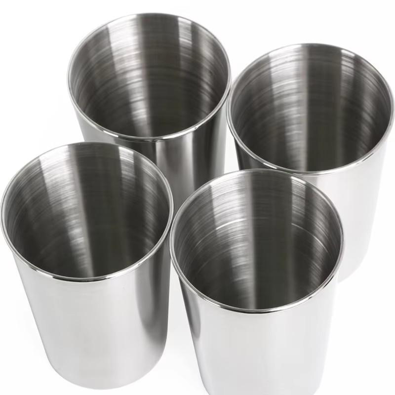 4 szt. Kubek do kolby biodrowej 30 ml/70 ml/150 ml kubek wódki PU kabura ze stali nierdzewnej Mini kubek do wina przenośny spersonalizowany zestaw kieliszków