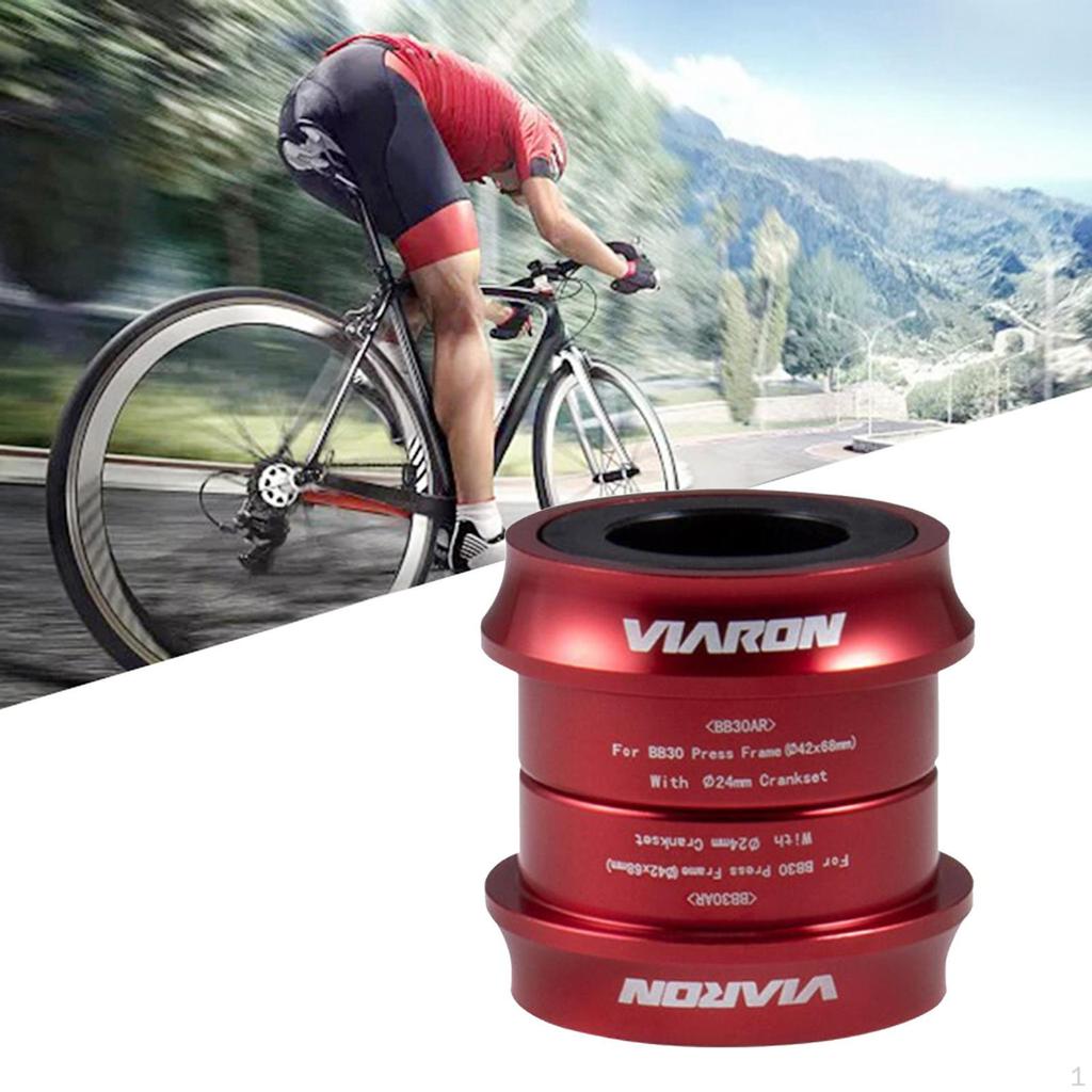 Aluminum Alloy Bottom Brackets 68-73mm Mountain Road Bike External Bearing Bracket for