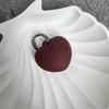 Süßer Herz-Hase Schlüsselanhänger Taschenanhänger Handgewebtes Accessoire